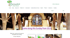 Desktop Screenshot of orchardhill.org.uk